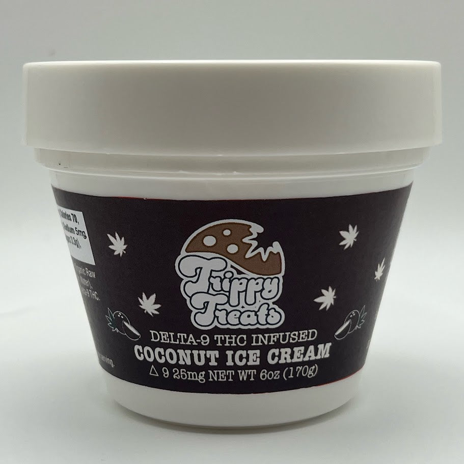 Coconut Ice Cream 25 mg (6 oz) Pre-order